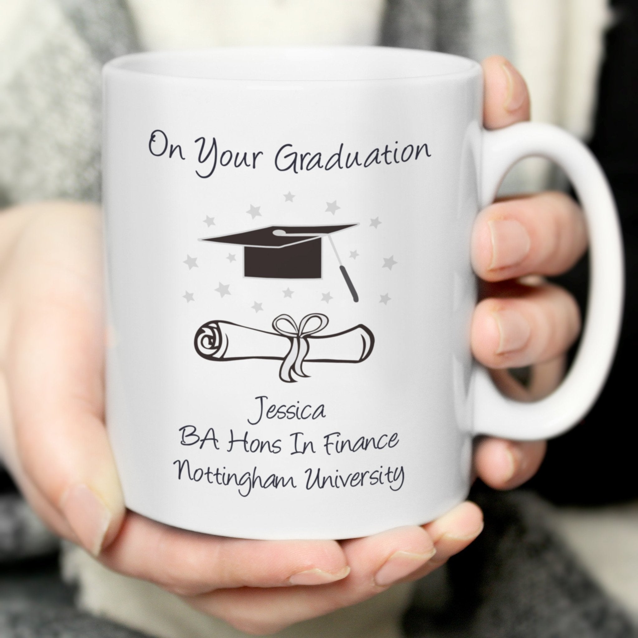 Personalised Graduation Mug | Inspired Creative Gifts | UK Supplier