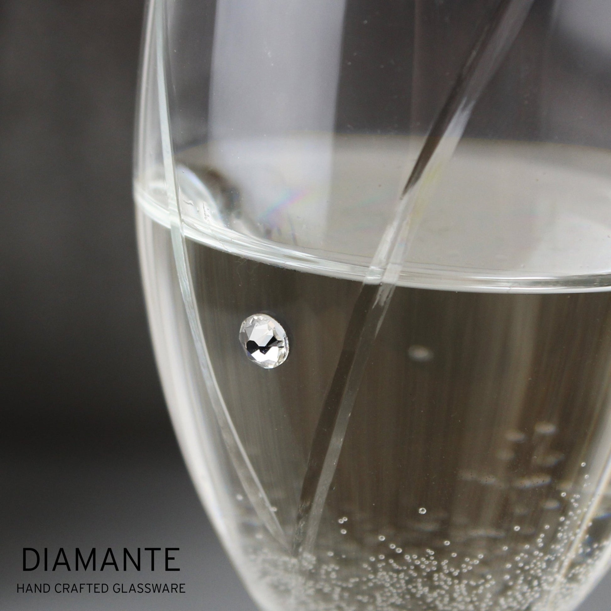 Personalised Hand Cut Mr & Mrs Pair of Flutes in Gift Box | Inspired Creative Gifts | UK Supplier