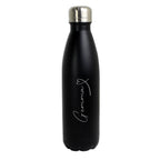 Personalised Heart Black Metal Insulated Drinks Bottle | Inspired Creative Gifts | UK Supplier