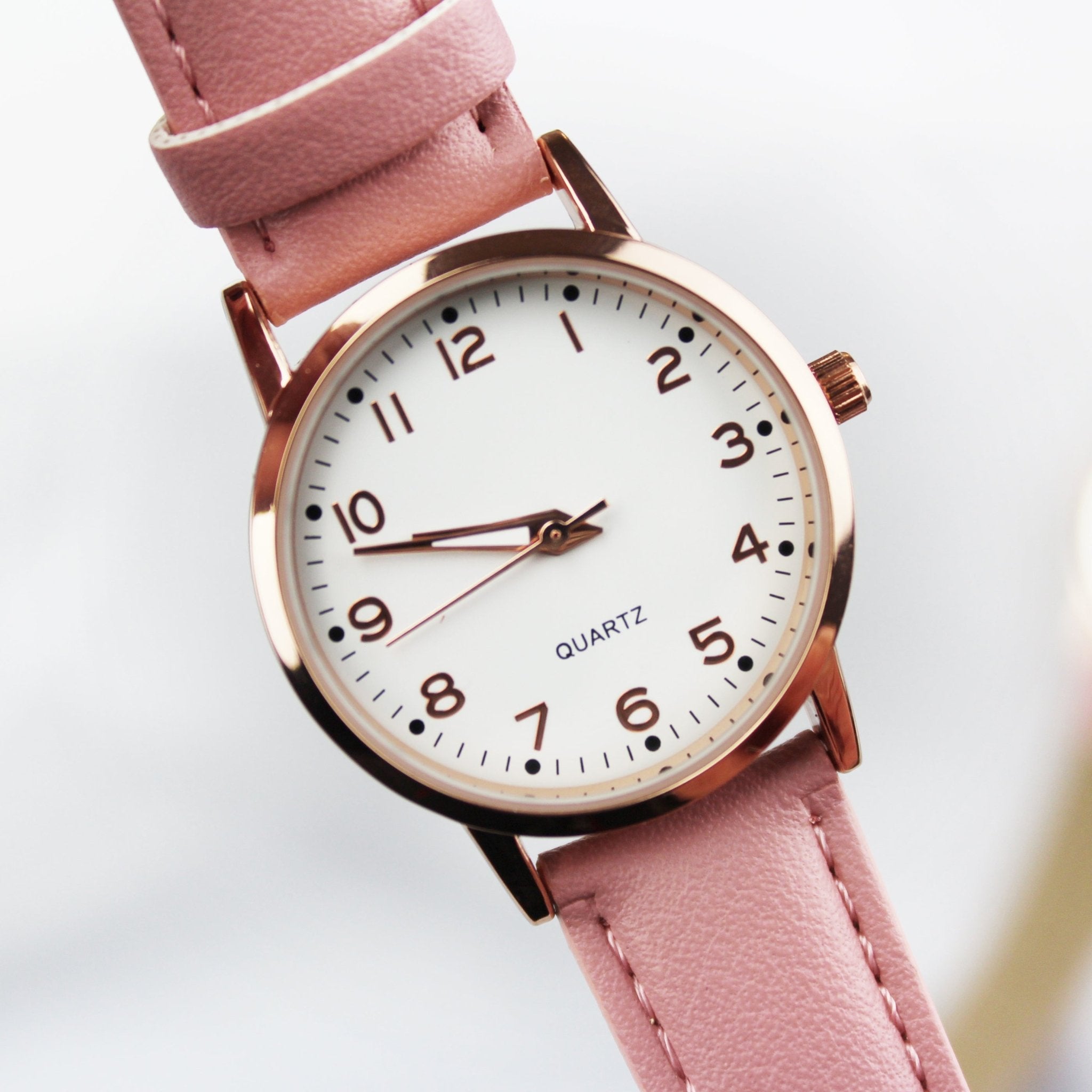 Personalised Holy Communion/Christening Pink Watch | Inspired Creative Gifts | UK Supplier