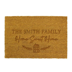 Personalised Home Sweet Home Rectangle Indoor Doormat | Inspired Creative Gifts | UK Supplier