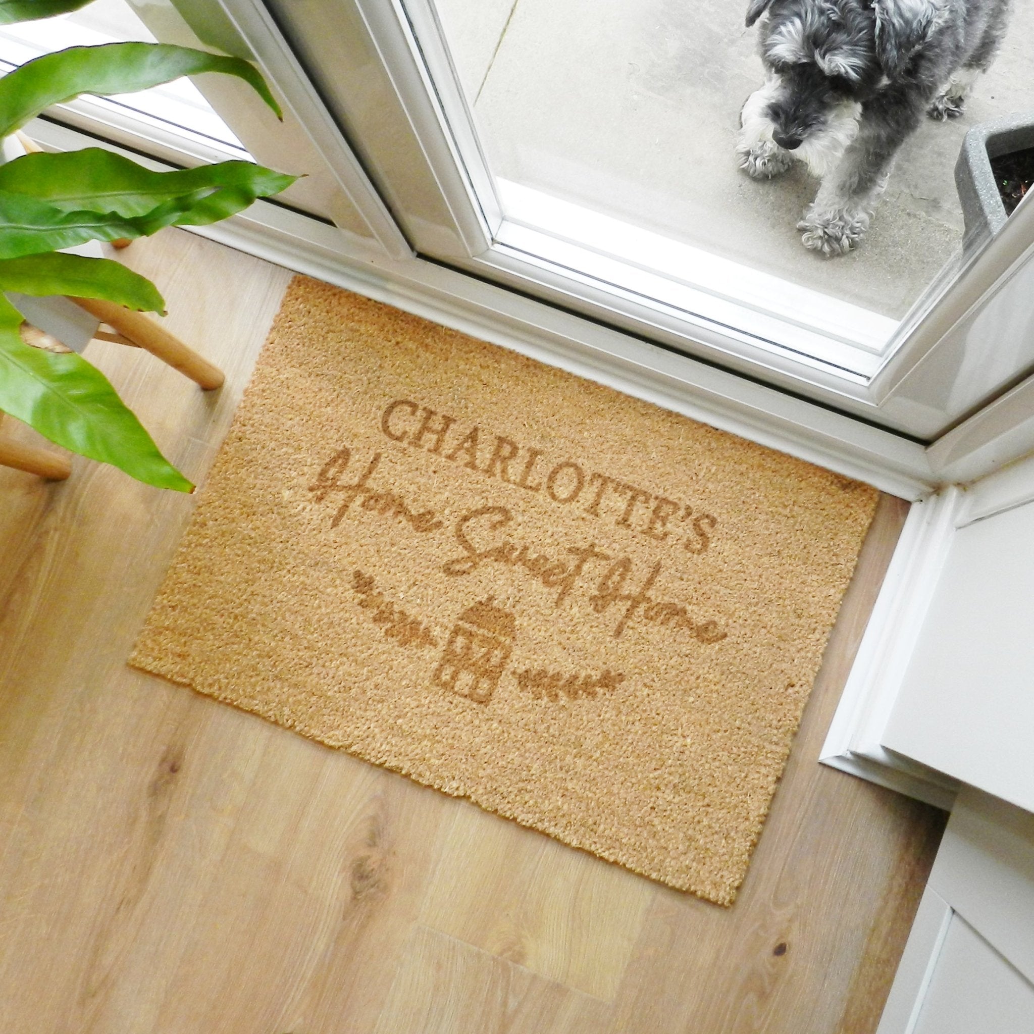Personalised Home Sweet Home Rectangle Indoor Doormat | Inspired Creative Gifts | UK Supplier