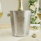 Personalised House Stainless Steel Ice Bucket | Inspired Creative Gifts | UK Supplier