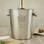 Personalised House Stainless Steel Ice Bucket | Inspired Creative Gifts | UK Supplier