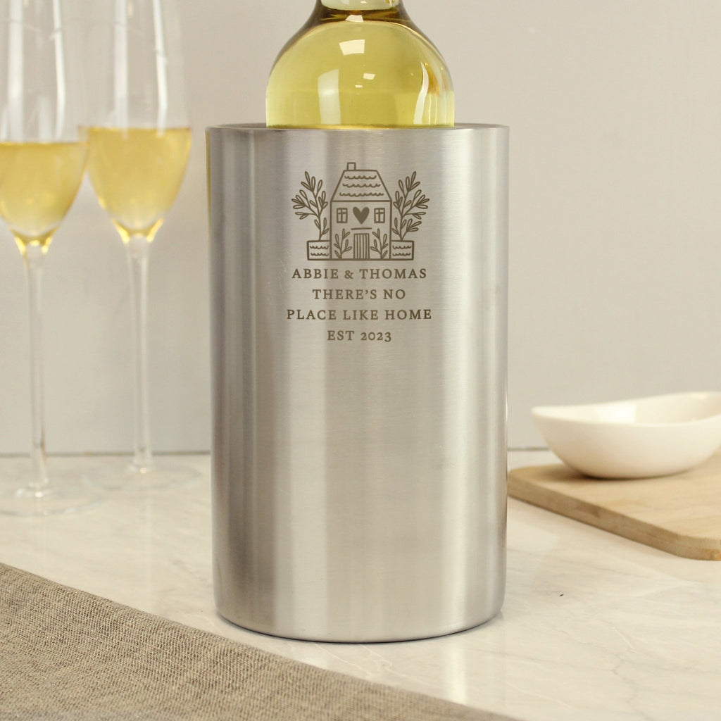 Personalised House Wine Cooler | Inspired Creative Gifts | UK Supplier
