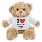 Personalised I Love... Teddy Bear | Inspired Creative Gifts | UK Supplier