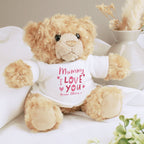 Personalised I Love You Teddy Bear | Inspired Creative Gifts | UK Supplier