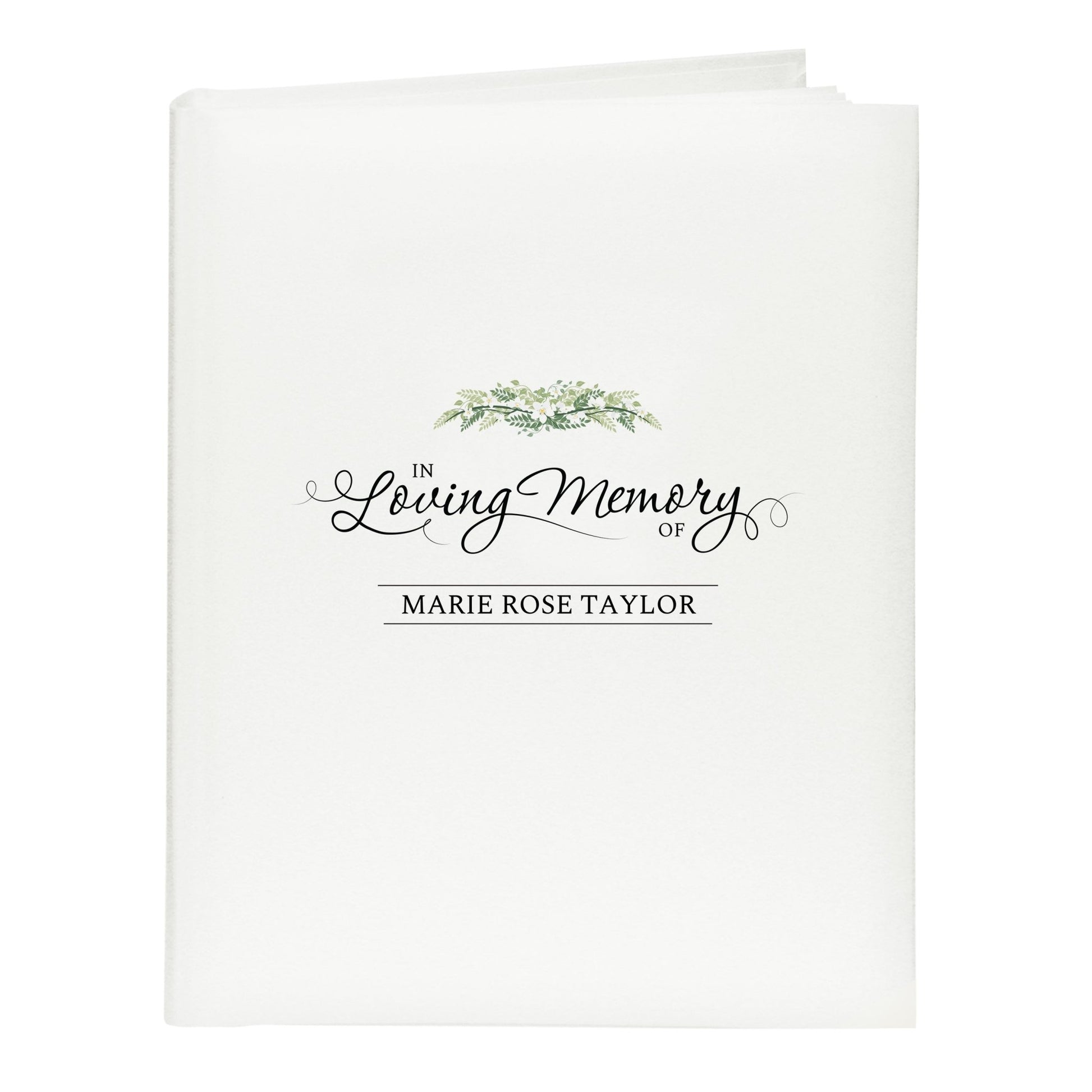 Personalised In Loving Memory Traditional Photo Album | Inspired Creative Gifts | UK Supplier