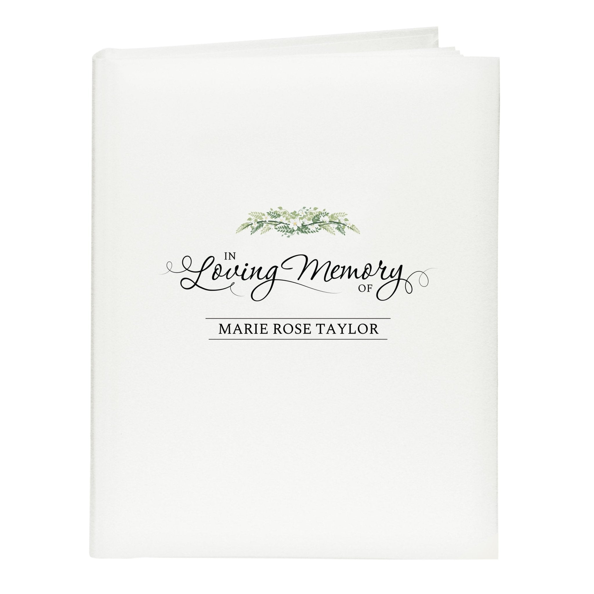 Personalised In Loving Memory Traditional Photo Album | Inspired Creative Gifts | UK Supplier