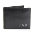 Personalised Initial Leather Wallet | Inspired Creative Gifts | UK Supplier