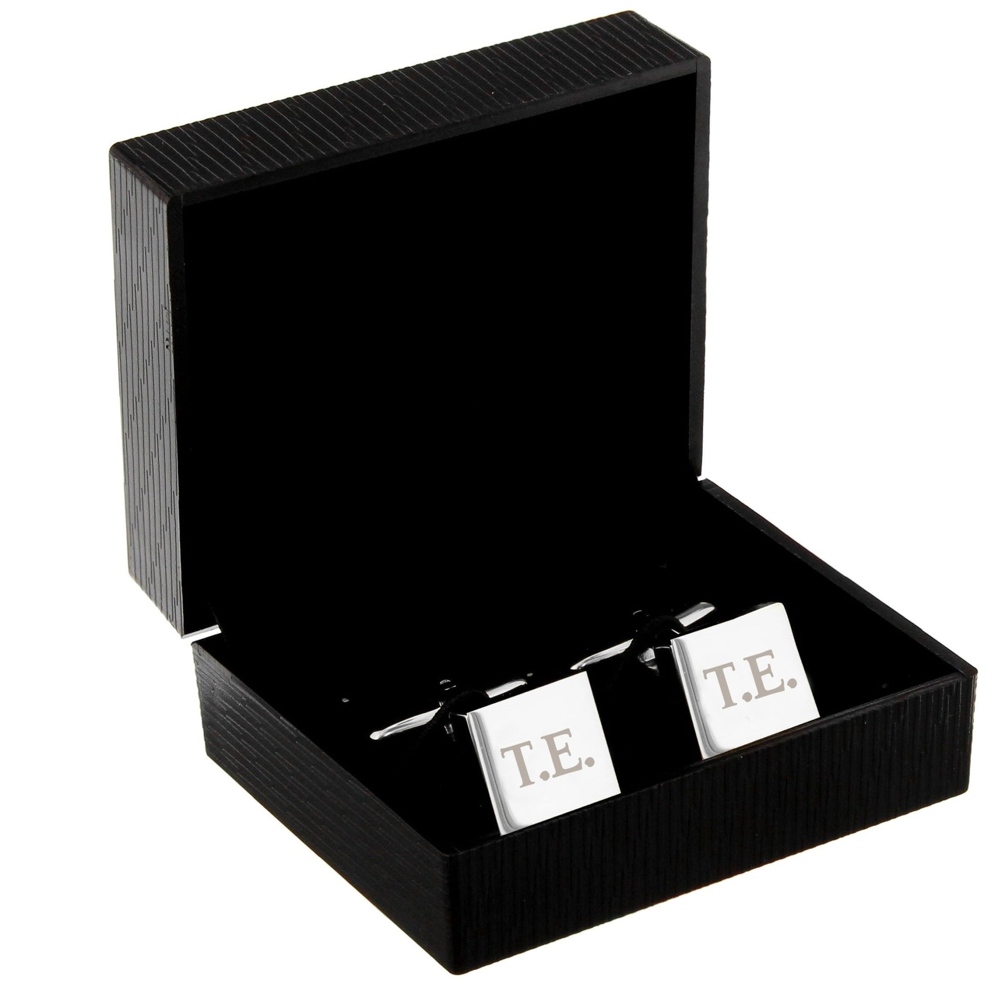 Personalised Initials Square Cufflinks | Inspired Creative Gifts | UK Supplier