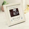 Personalised 'It's A Boy' Baby Scan Frame | Inspired Creative Gifts | UK Supplier