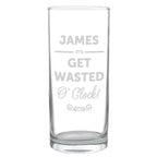 Personalised Its...OClock Hi Ball Glass | Inspired Creative Gifts | UK Supplier