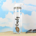 Personalised Leopard Lips Water Bottle | Inspired Creative Gifts | UK Supplier