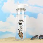 Personalised Leopard Lips Water Bottle | Inspired Creative Gifts | UK Supplier