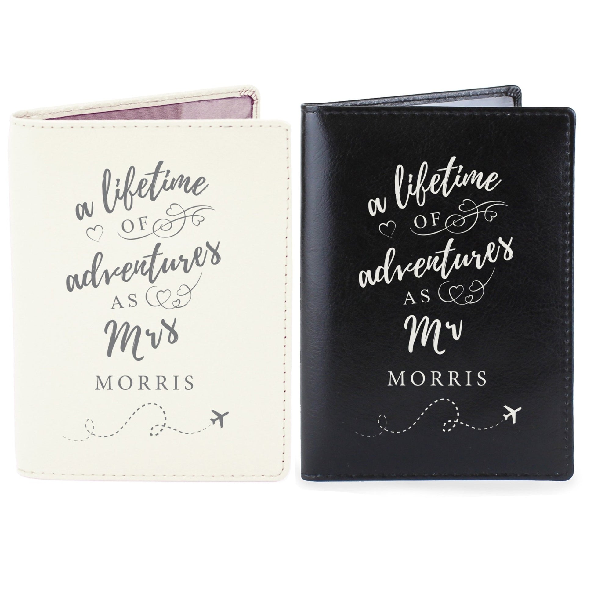 Personalised Lifetime of Adventures Couples Passports | Inspired Creative Gifts | UK Supplier
