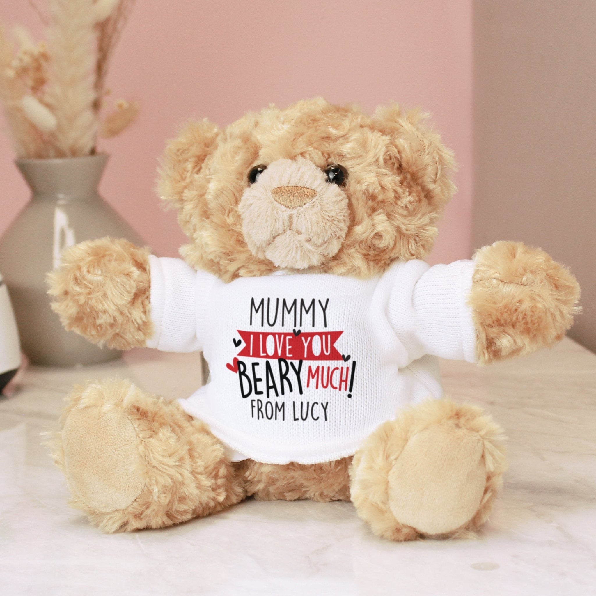 Personalised Love You Beary Much Teddy Bear | Inspired Creative Gifts | UK Supplier
