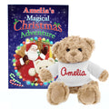 Personalised Magical Christmas Adventure Story Book and Personalised Teddy Bear | Inspired Creative Gifts | UK Supplier