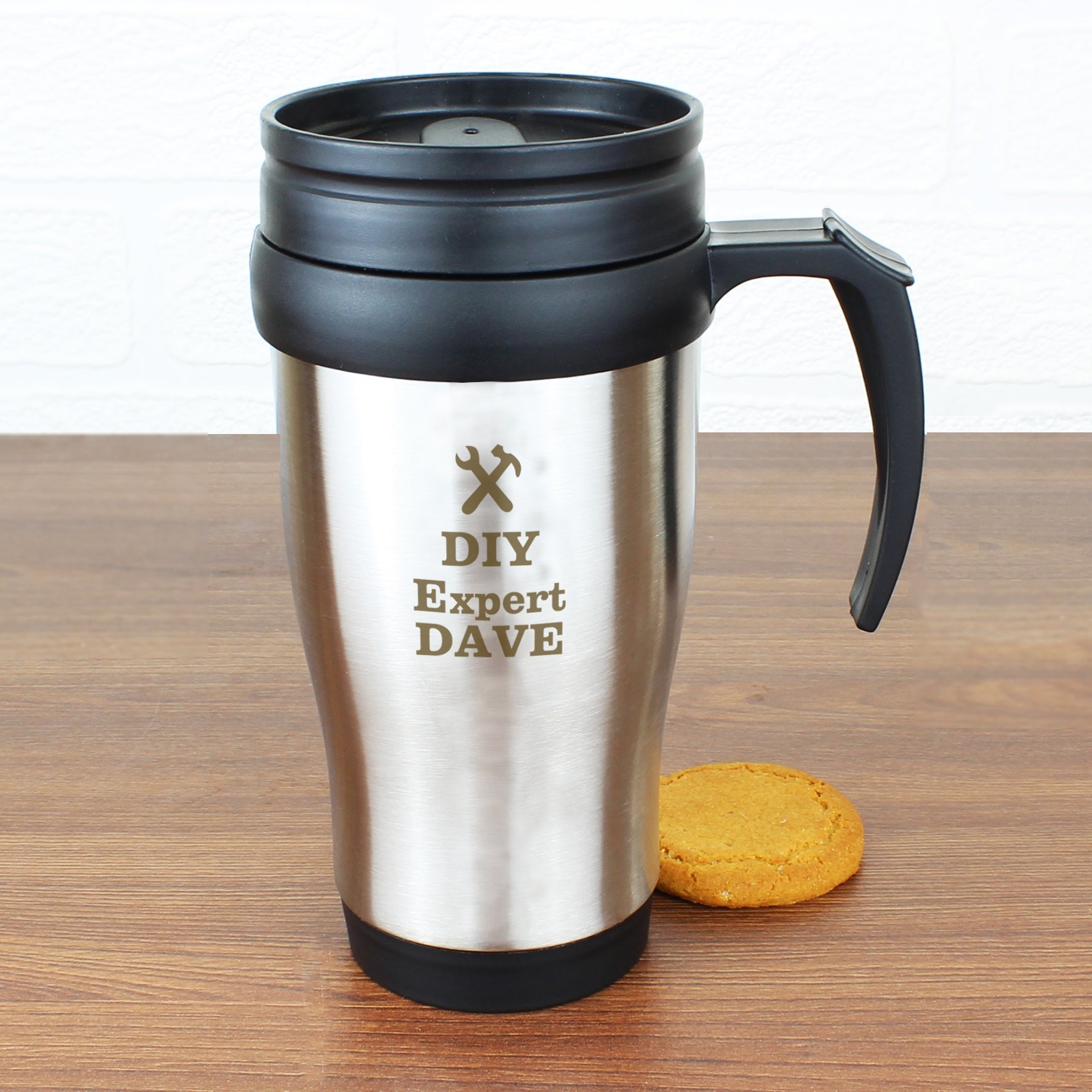 Personalised Man At Work Travel Mug | Inspired Creative Gifts | UK Supplier