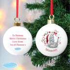 Personalised Me To You Christmas Bauble - Bauble - Inspired Creative Gifts