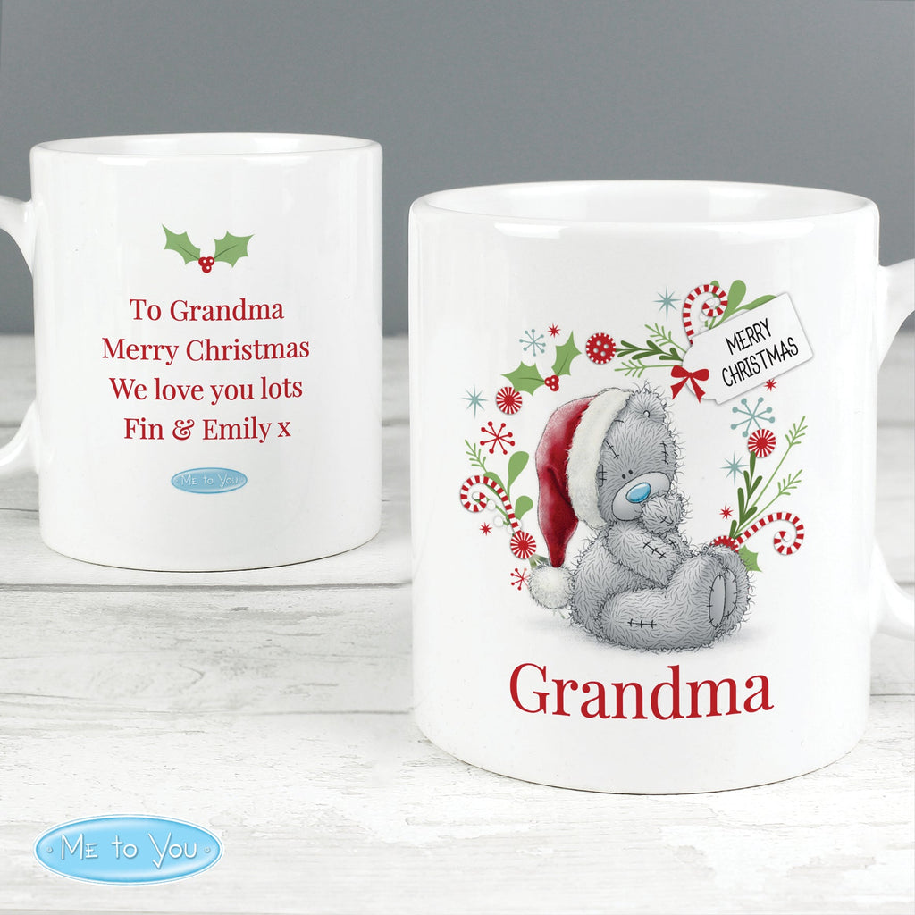 Personalised Me to You Christmas Mug | Inspired Creative Gifts | UK Supplier