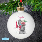 Personalised Me To You Christmas Present Bauble | Inspired Creative Gifts | UK Supplier