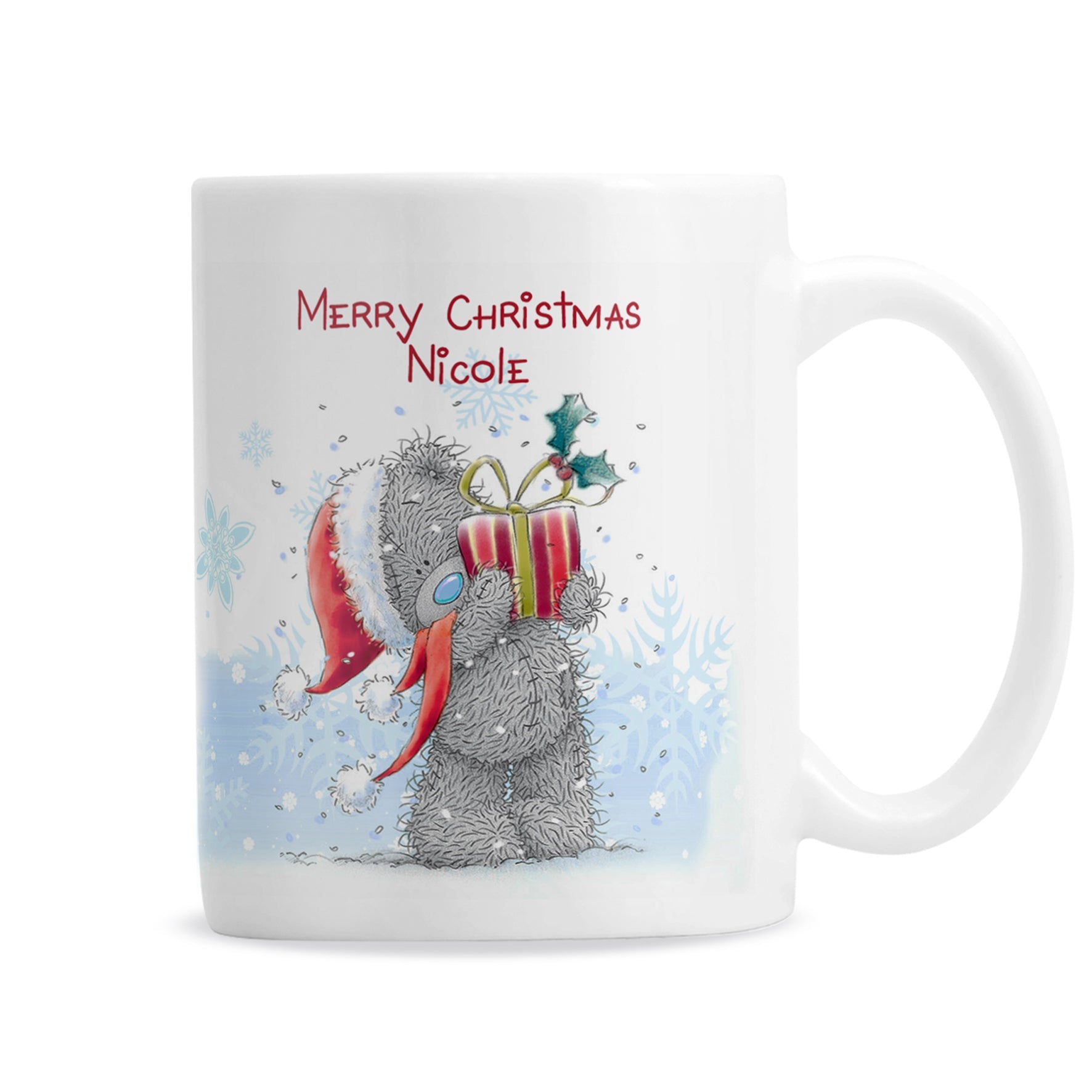Personalised Me To You Christmas Present Mug | Inspired Creative Gifts