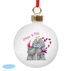 Personalised Me To You Couple Christmas Bauble | Inspired Creative Gifts | UK Supplier