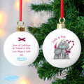 Personalised Me To You Couple Christmas Bauble | Inspired Creative Gifts | UK Supplier