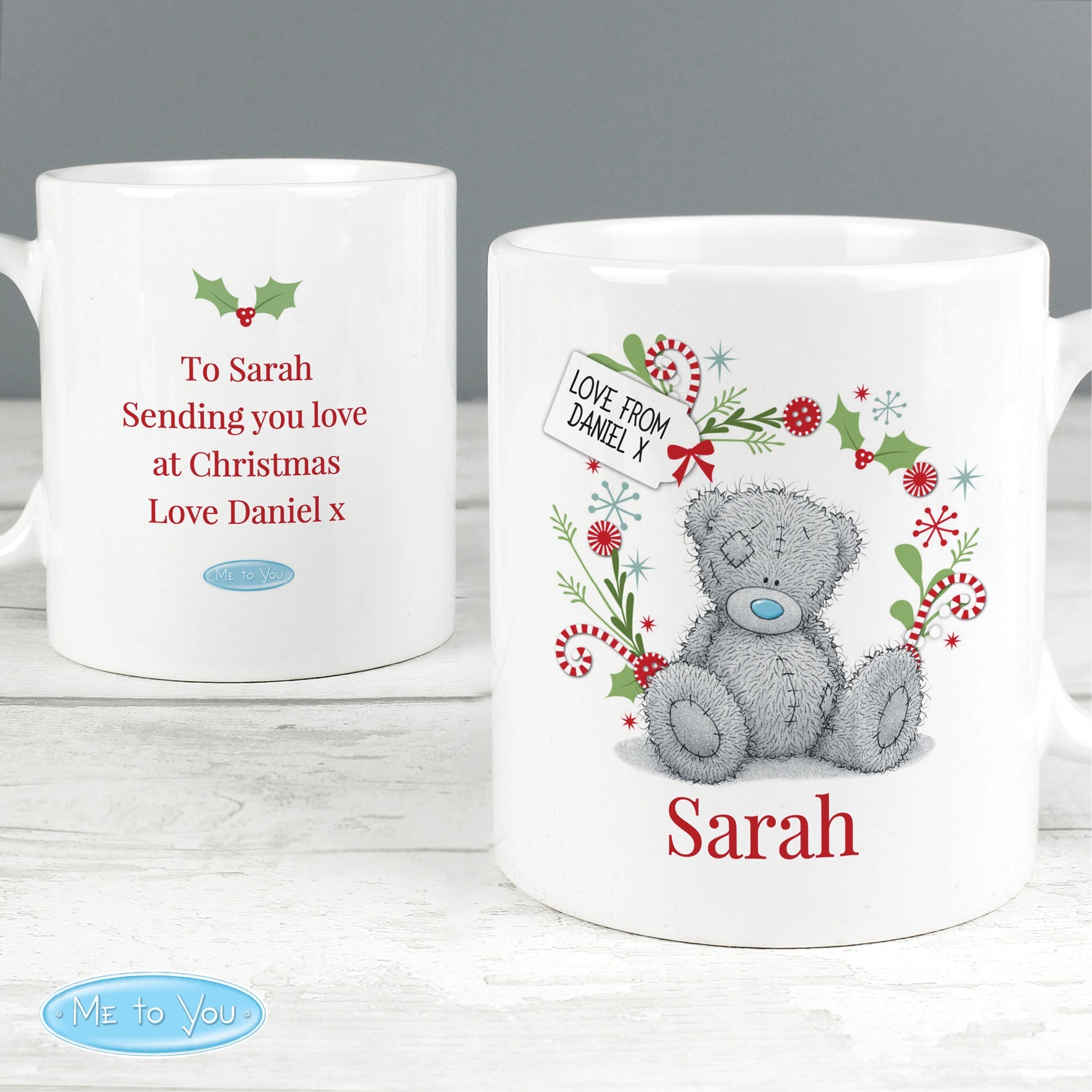 Personalised Me to You 'For Nan, Grandma, Mum' Christmas Mug | Inspired Creative Gifts | UK Supplier