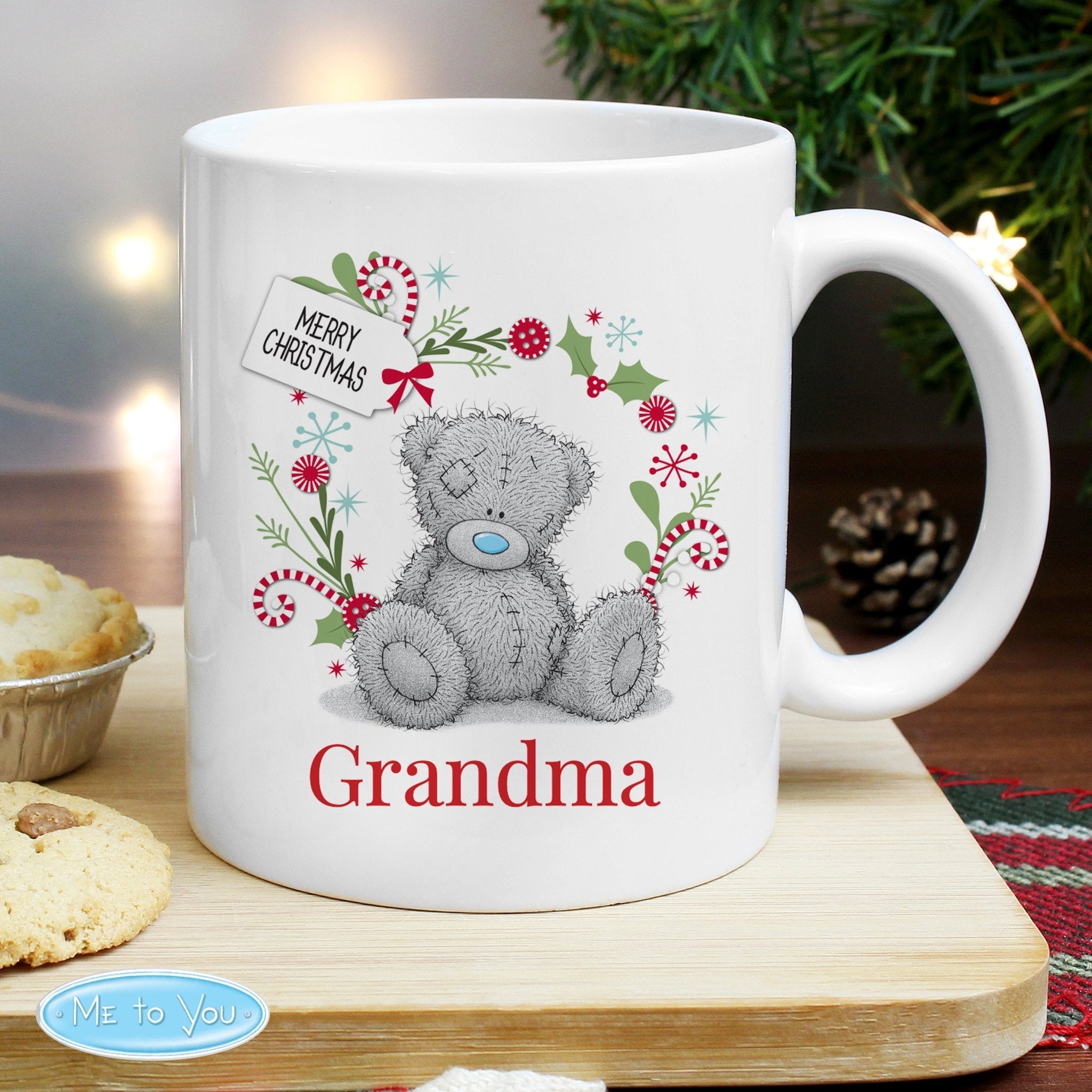 Personalised Me to You 'For Nan, Grandma, Mum' Christmas Mug | Inspired Creative Gifts | UK Supplier