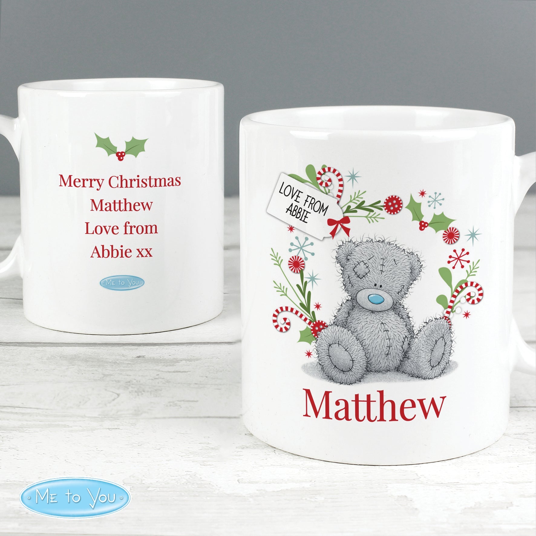 Personalised Me to You 'For Nan, Grandma, Mum' Christmas Mug | Inspired Creative Gifts | UK Supplier