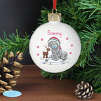 Personalised Me To You Reindeer Bauble | Inspired Creative Gifts | UK Gift Supplier