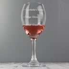 Personalised Measures Wine Glass | Inspired Creative Gifts | UK Supplier