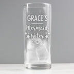 Personalised Mermaid Water Hi Ball Glass | Inspired Creative Gifts | UK Supplier