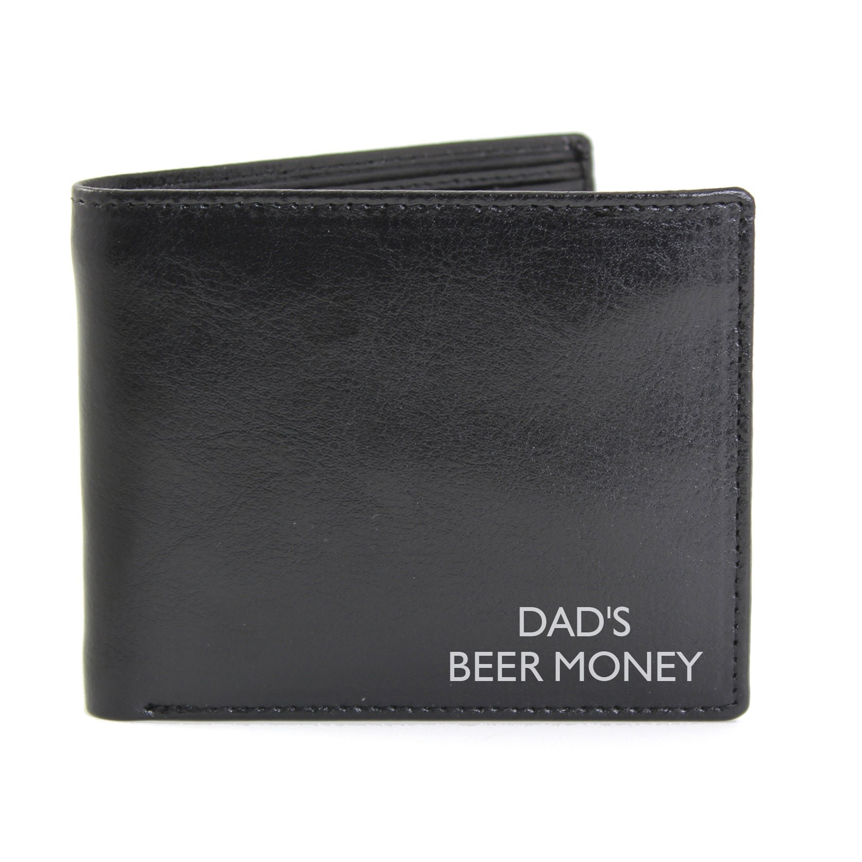 Personalised Message Leather Wallet | Inspired Creative Gifts | UK Supplier