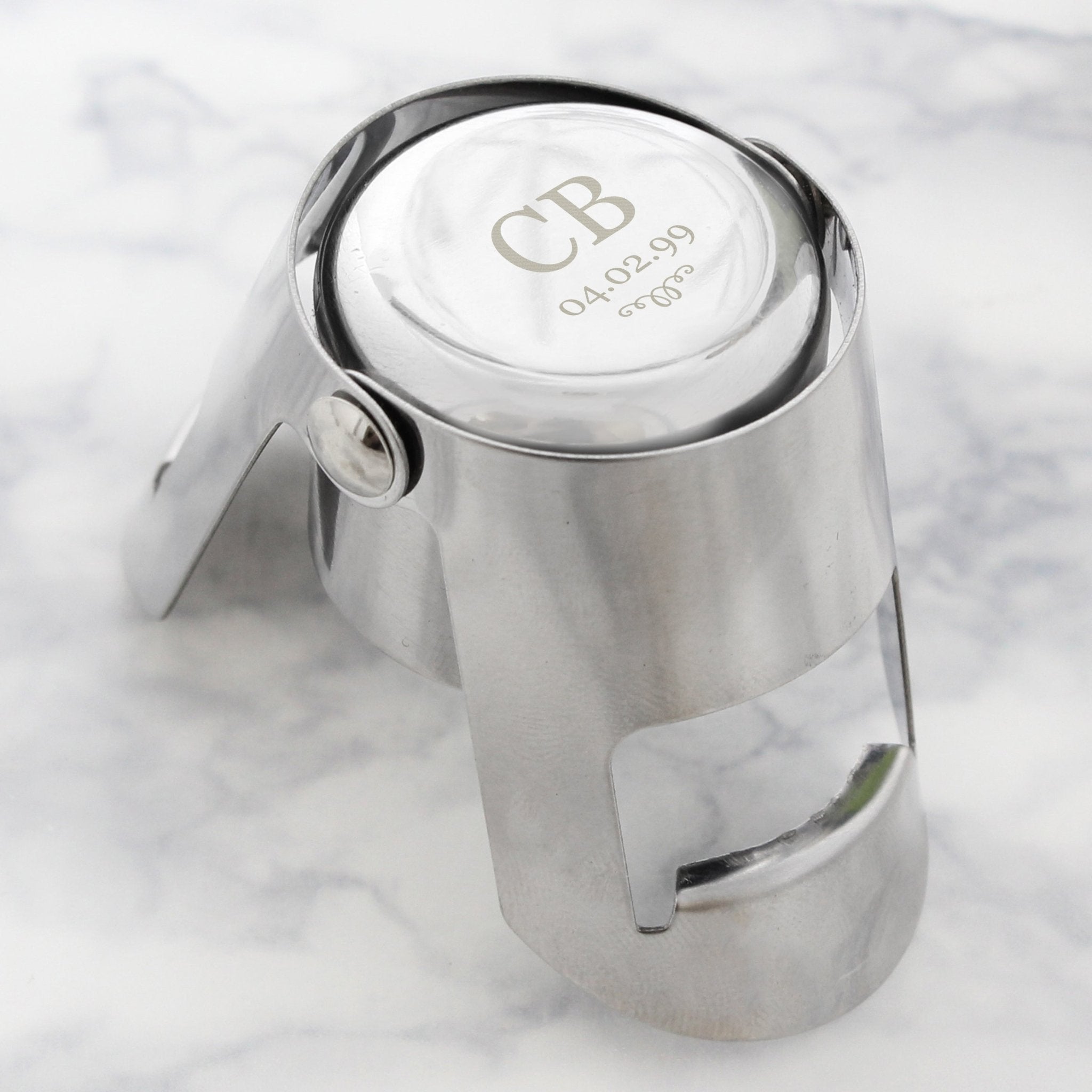 Personalised Monogram Bottle Stopper | Inspired Creative Gifts | UK Supplier