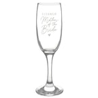 Personalised Mother of the Bride Flute Glass | Inspired Creative Gifts | UK Supplier