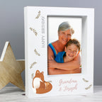 Personalised Mummy and Me Fox 5x7 Box Photo Frame | Inspired Creative Gifts | UK Supplier