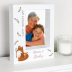 Personalised Mummy and Me Fox 5x7 Box Photo Frame | Inspired Creative Gifts | UK Supplier