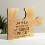 Personalised My Missing Piece Jigsaw Piece | Inspired Creative Gifts | UK Supplier
