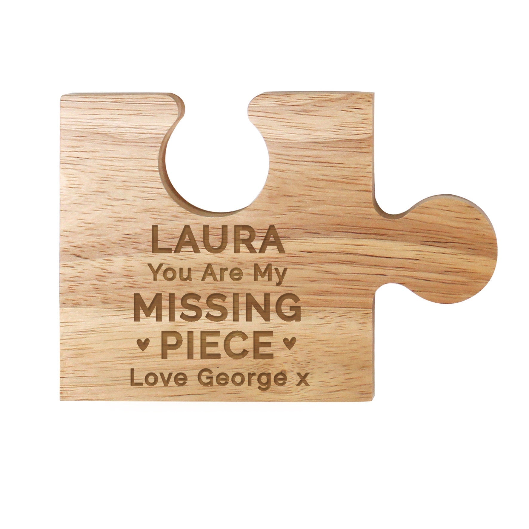 Personalised My Missing Piece Jigsaw Piece | Inspired Creative Gifts | UK Supplier