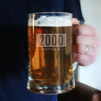 Personalised Name & Date Pint Stern Tankard | Inspired Creative Gifts | UK Supplier