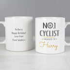 Personalised No.1 Cyclist Mug | Inspired Creative Gifts | UK Supplier