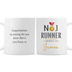 Personalised No.1 Runner Mug | Inspired Creative Gifts | UK Supplier