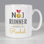 Personalised No.1 Runner Mug | Inspired Creative Gifts | UK Supplier