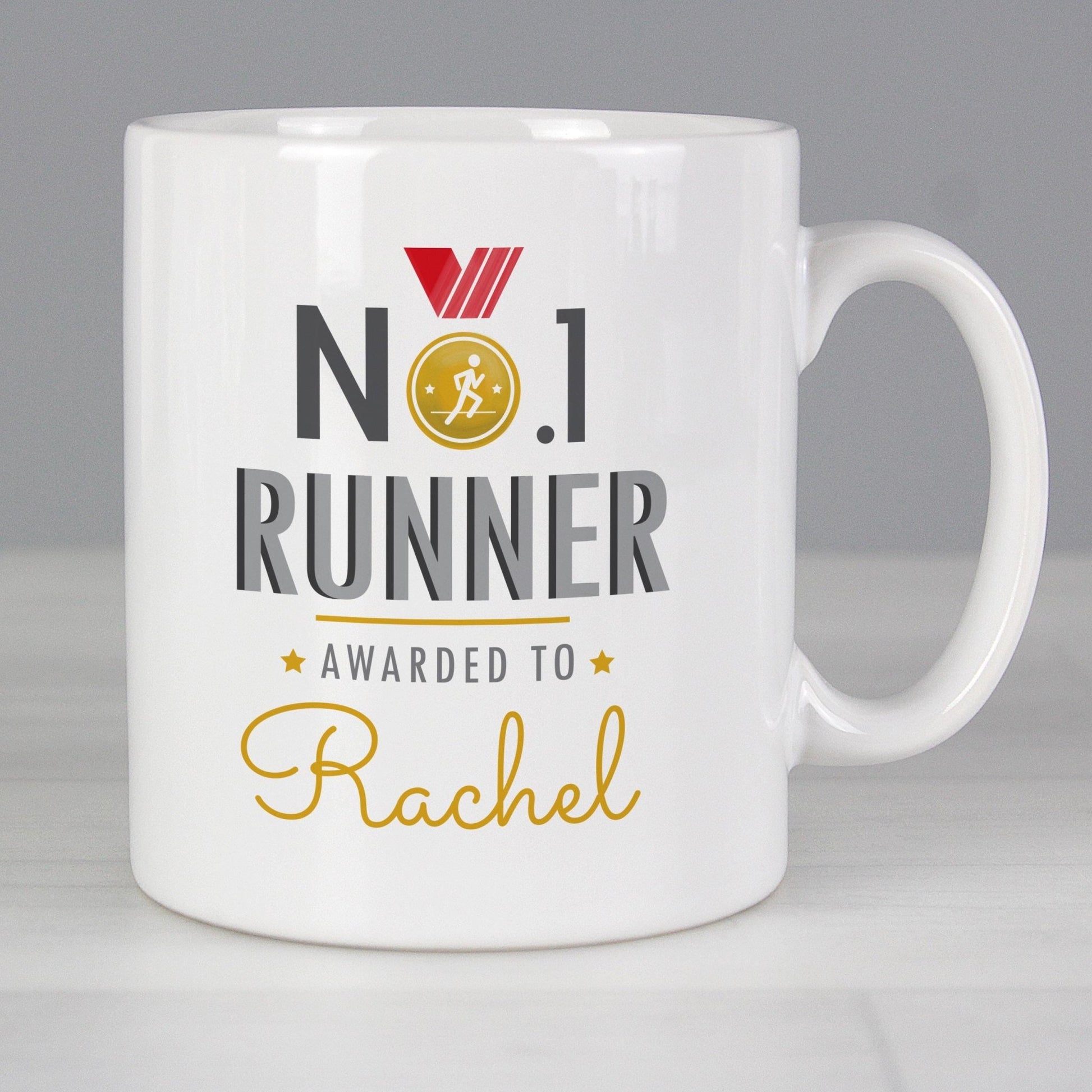 Personalised No.1 Runner Mug | Inspired Creative Gifts | UK Supplier
