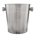 Personalised Number Frame Stainless Steel Ice Bucket | Inspired Creative Gifts | UK Supplier