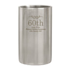 Personalised Number Frame Wine Cooler | Inspired Creative Gifts | UK Supplier