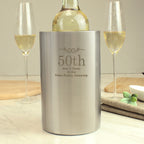 Personalised Number Frame Wine Cooler | Inspired Creative Gifts | UK Supplier